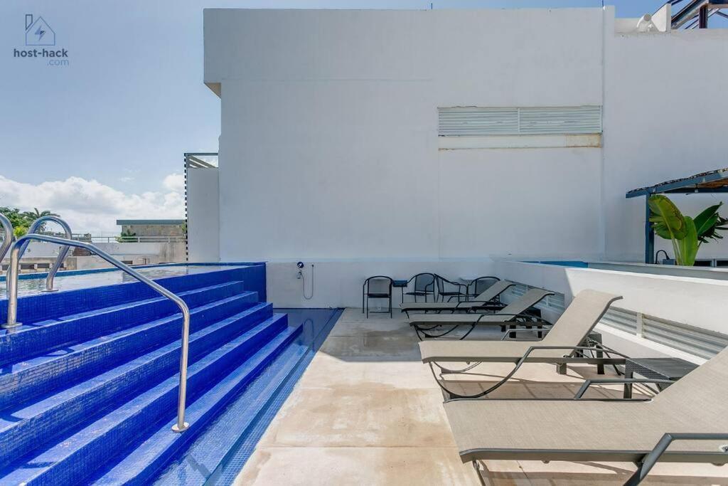 Apartamento Comfy Aptartment With Pool Near 5th Avenue & Mamitas - Danzamar 3 Playa del Carmen