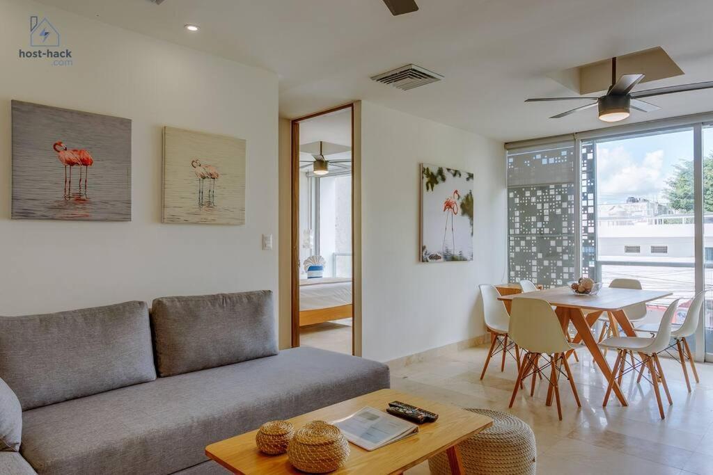 Apartamento Comfy Aptartment With Pool Near 5th Avenue & Mamitas - Danzamar 3 Playa del Carmen