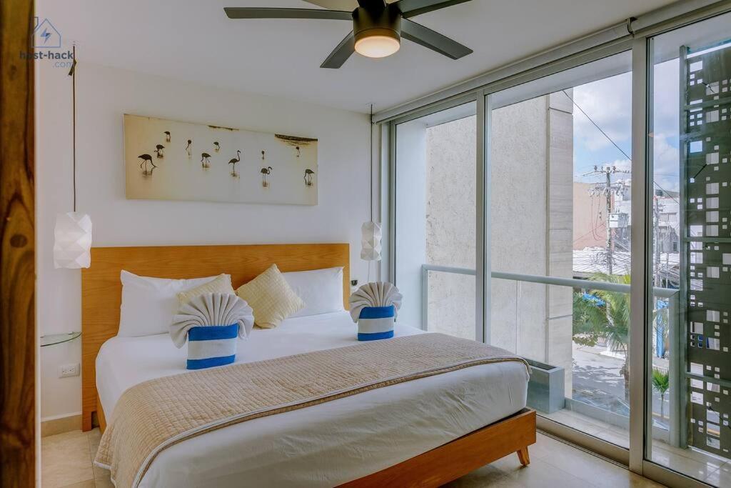 Comfy Aptartment With Pool Near 5th Avenue & Mamitas - Danzamar 3 Apartamento Playa del Carmen