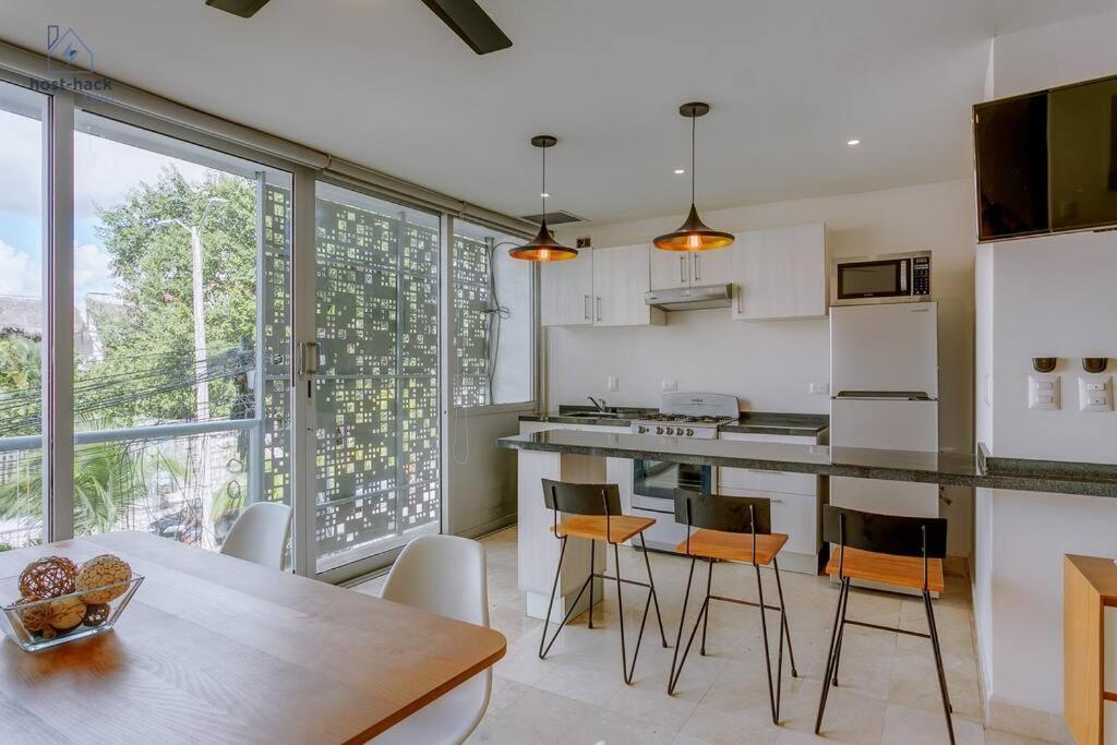 Comfy Aptartment With Pool Near 5th Avenue & Mamitas - Danzamar 3 Apartamento *