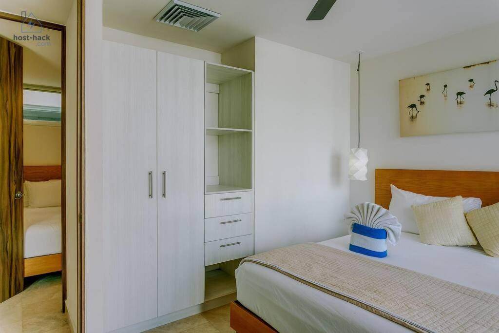 Comfy Aptartment With Pool Near 5th Avenue & Mamitas - Danzamar 3 * Playa del Carmen
