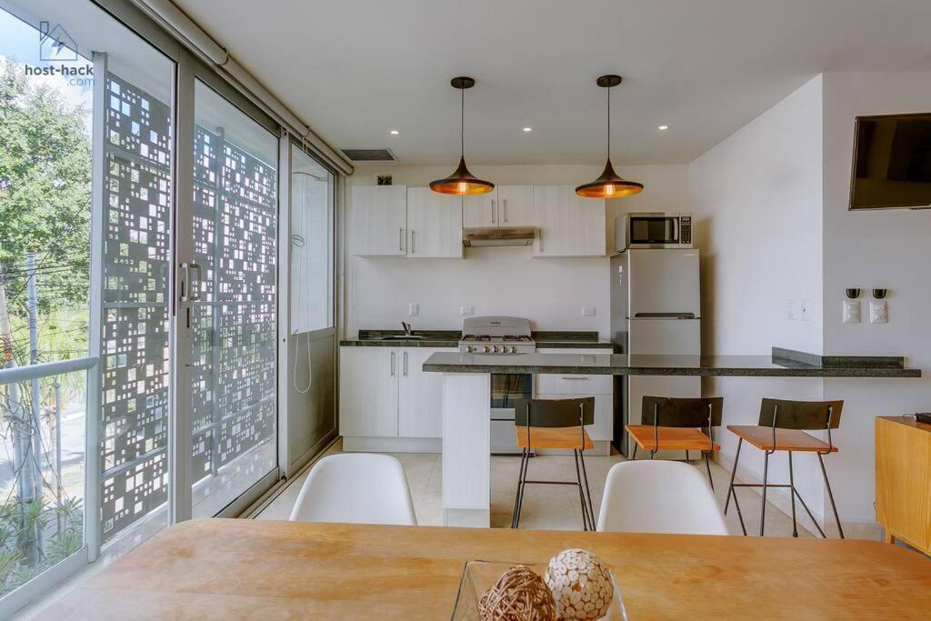 Comfy Aptartment With Pool Near 5th Avenue & Mamitas - Danzamar 3 Playa del Carmen