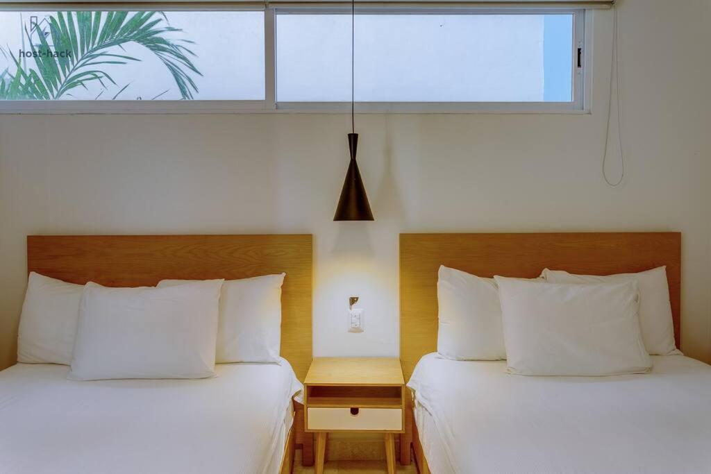 Comfy Aptartment With Pool Near 5th Avenue & Mamitas - Danzamar 3 *